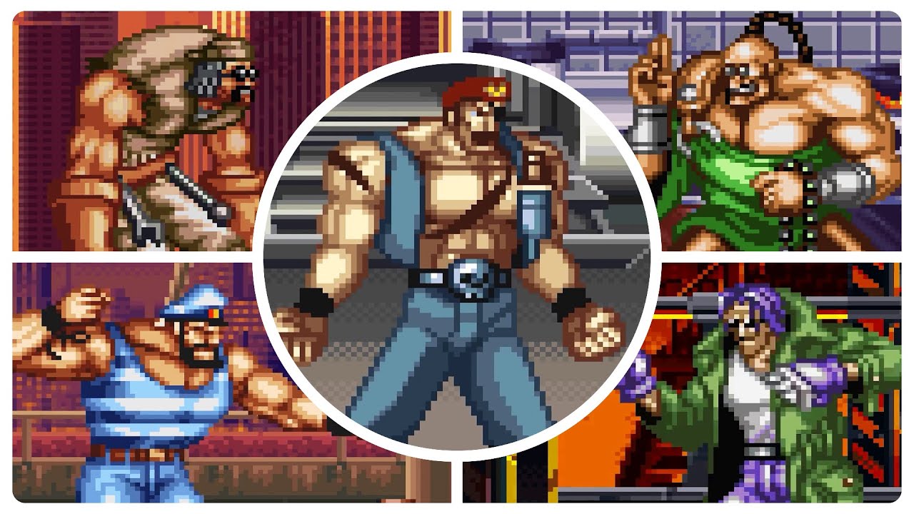 Final Fight 3 | All Bosses | SNES
