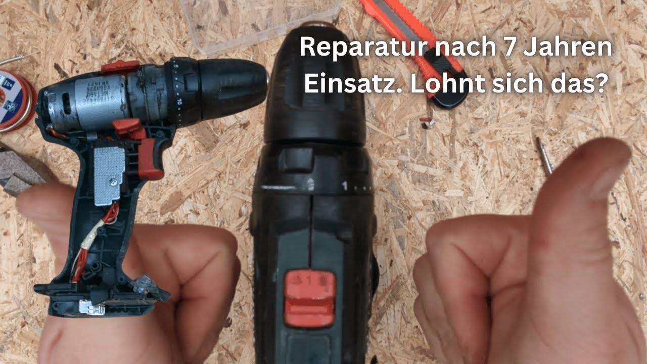Kohlen tauschen beim Metabo BS18 - einfache und billige Reparatur