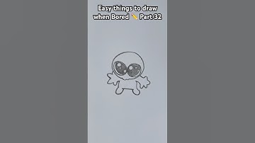 Easy things to draw when Bored ✏️ Part 32 #drawing #sketch #cute #draws