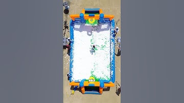 Day 9 Making SLIME USING 512 CANS of BARBASOL SHAVING CREAM 🫢