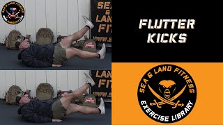 Flutter Kicks - Sea & Land Fitness Exercise Library