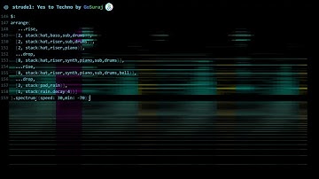 GoSuraj - Yes to Techno (Algorave Coding Music)