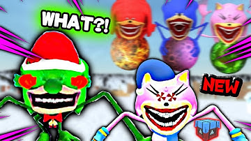 BEST UPDATE EVER!? NEW CHARACTERS XMAS EVENT IN NEXTBOTS IN PLAYGROUND MOD! #update #sonic #games