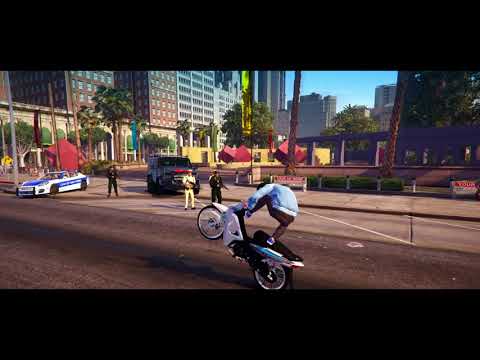 Video (GTA V )Wave Alpha Bốc Đầu Biểu Diễn Trước CSGT - youtube