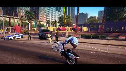 (GTA V )Wave Alpha Bốc Đầu Biểu Diễn Trước CSGT