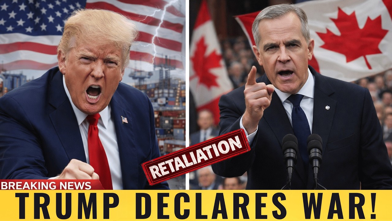 BREAKING: Trump Declares War on Canada as Carney Delivers Brutal Response Within Hours