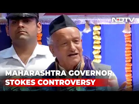 Video Maharashtra Governor's Remarks On Chhatrapati Shivaji... - youtube