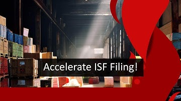 Boost ISF Filing Speed and Accuracy with AMS!