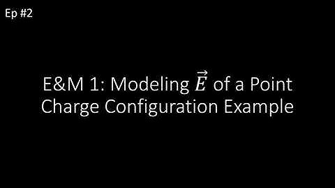 E&M 1: Modeling Electric Field of a Point Charge Configuration Example