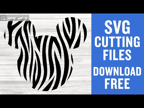 Mickey Head Svg Free Cutting Files for Silhouette Free Download