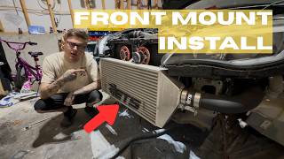 Installing an ETS Front Mount Intercooler on My Built Subaru STI