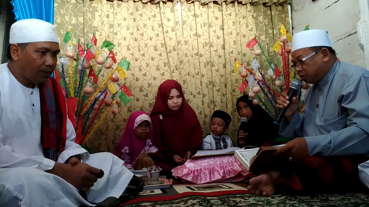 Acara khatam Qur'an Annisa Rizky Amalia...diselili samarinda