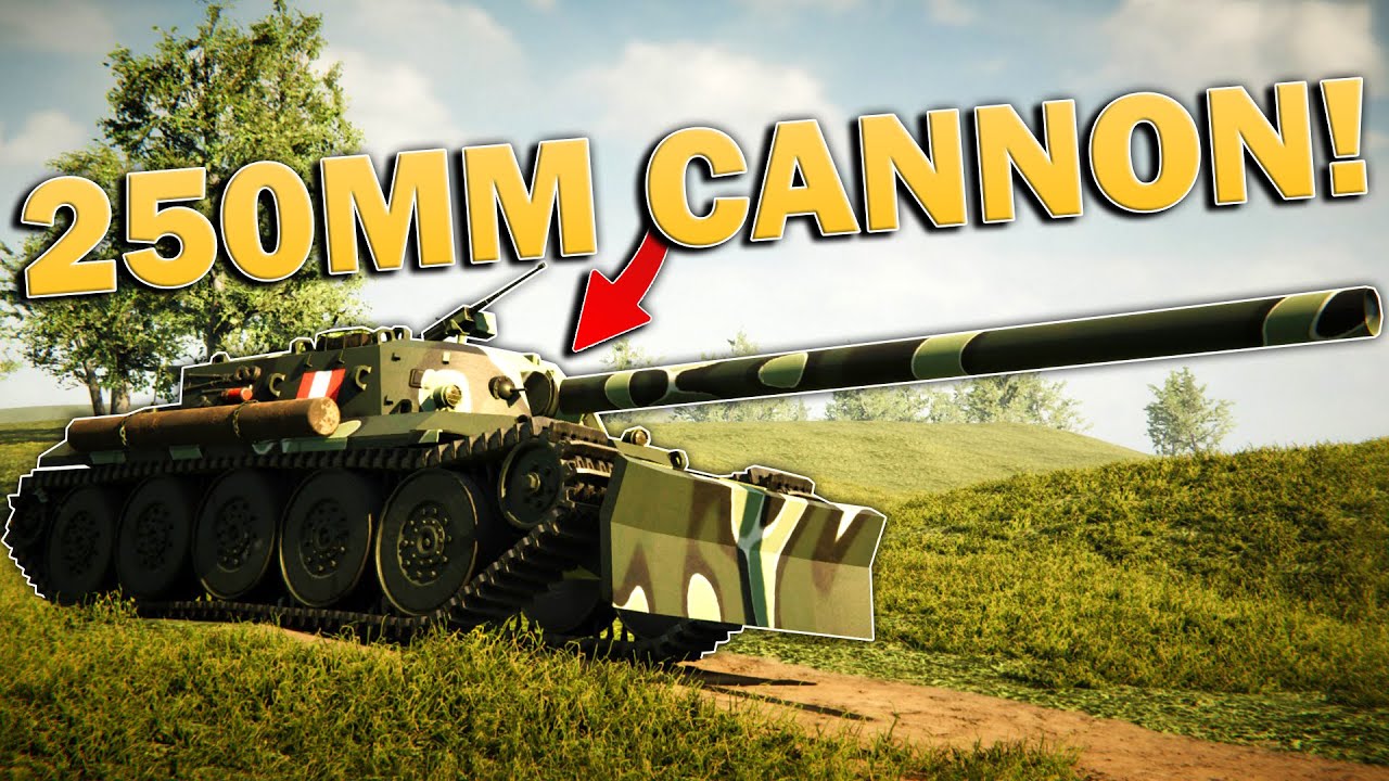 I ATTACHED A GIANT 250MM CANNON TO My TANK DESTROYER In Sprocket! - YouTube
