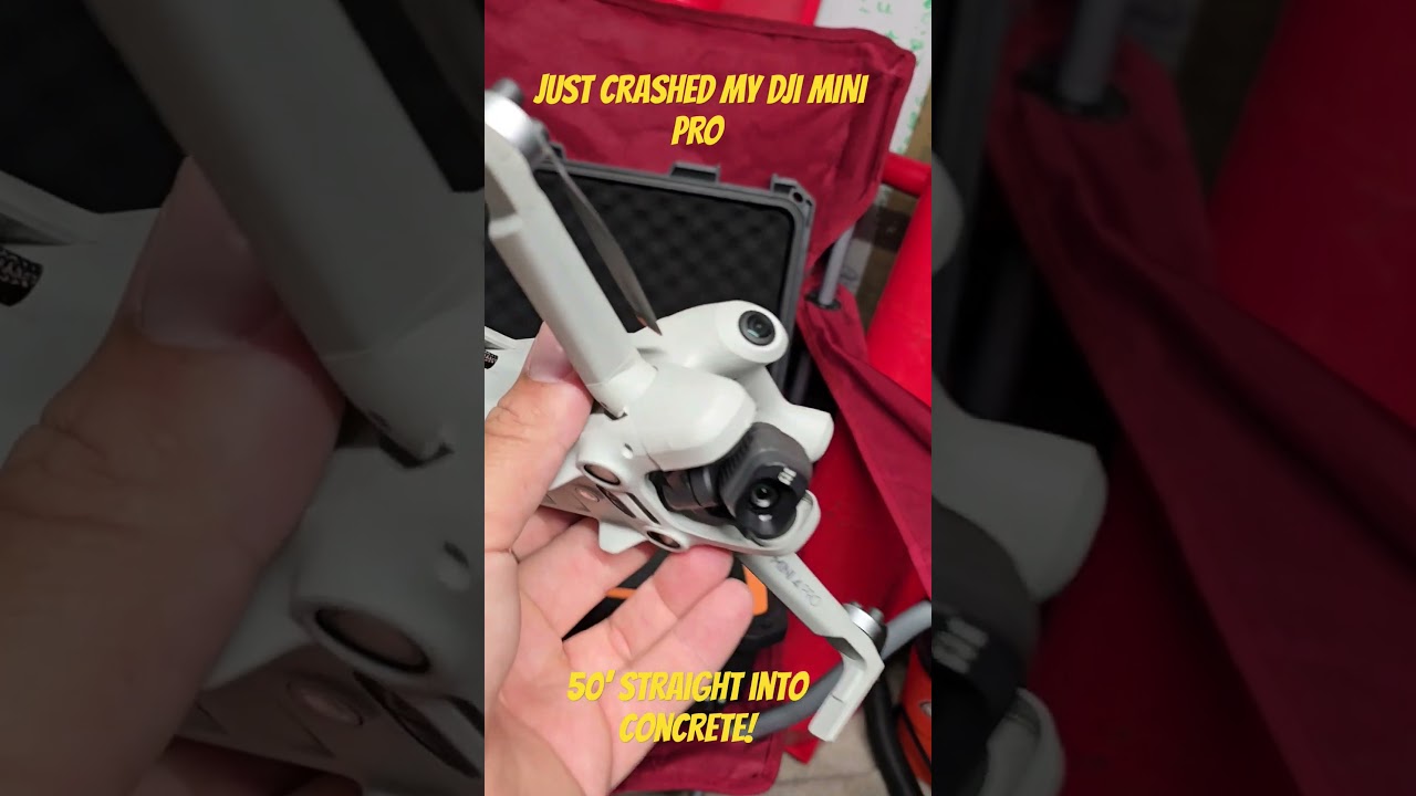 Crashed my MINI 4 PRO. 