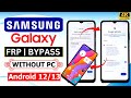 Finally Without Pc 🔥 2024 || All Samsung FRP Bypass Android 12/13 Without Pc Remove Google Account 🔥