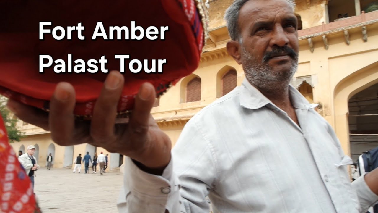 Fort Amber Jaipur Rajasthan Palast Tour #india #jaipur #rajasthan #reisevlog #travel #amberfort  