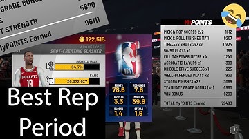 NBA 2K19 Best Rep Method For Shot Creators and Slashers 80k-100k Per Game