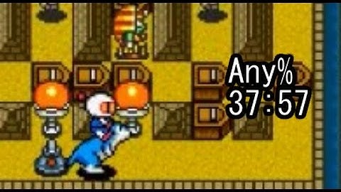 (old)(0:37:57) Super Bomberman 3 any% speedrun