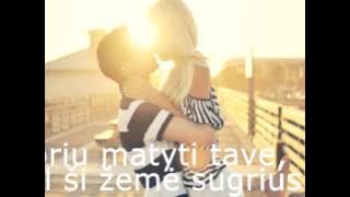 Džei Džei - Noriu matyti Tave Lyrics Video   Download