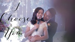 I Choose You Ryann Darling Bride Sings For Her Groom On Their First Dance