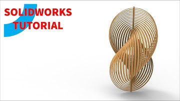 「DESIGN 400」 Twisted Lamp | Solidworks tutorial