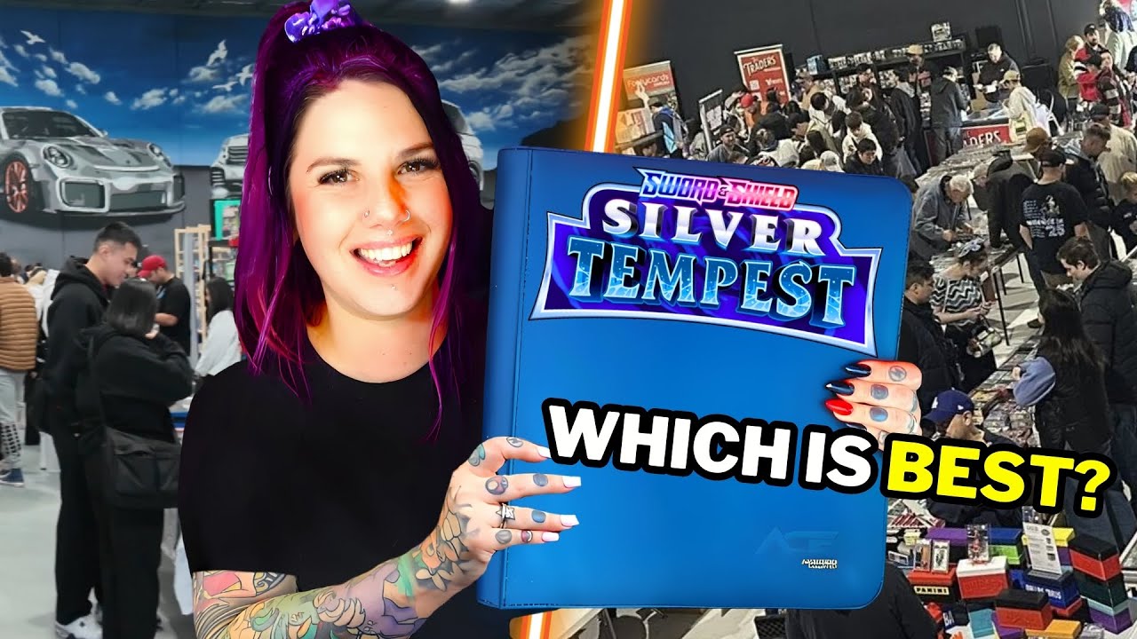 TWO Card Shows in ONE Day! [Silver Tempest Pokémon Hunt]