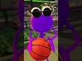 Purple plays basketball  rainbow friends animation