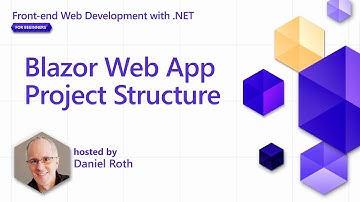Blazor Web App Project Structure [Pt 5] | Front-end Web Development with .NET for Beginners