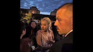 Rosé At The   Show For Paris Fashion Week.