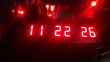 Arduino Uno | Max 7219 | DS3231 and Arduino Clock