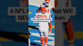 TOP 6 NFL RECORDS THAT WILL NEVER BE BROKEN 💔 🏈🏉 did I forget anything? #nfl #nflrankings