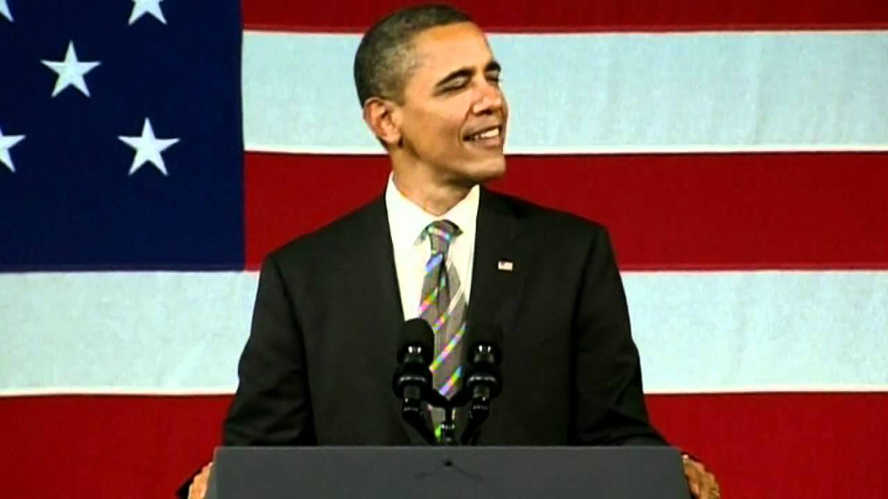 Barack Obama sings Al Green's Let's Stay Together in New York