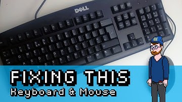 Fixing this retro PS/2 keyboard & mouse combo! | BestNerdLife