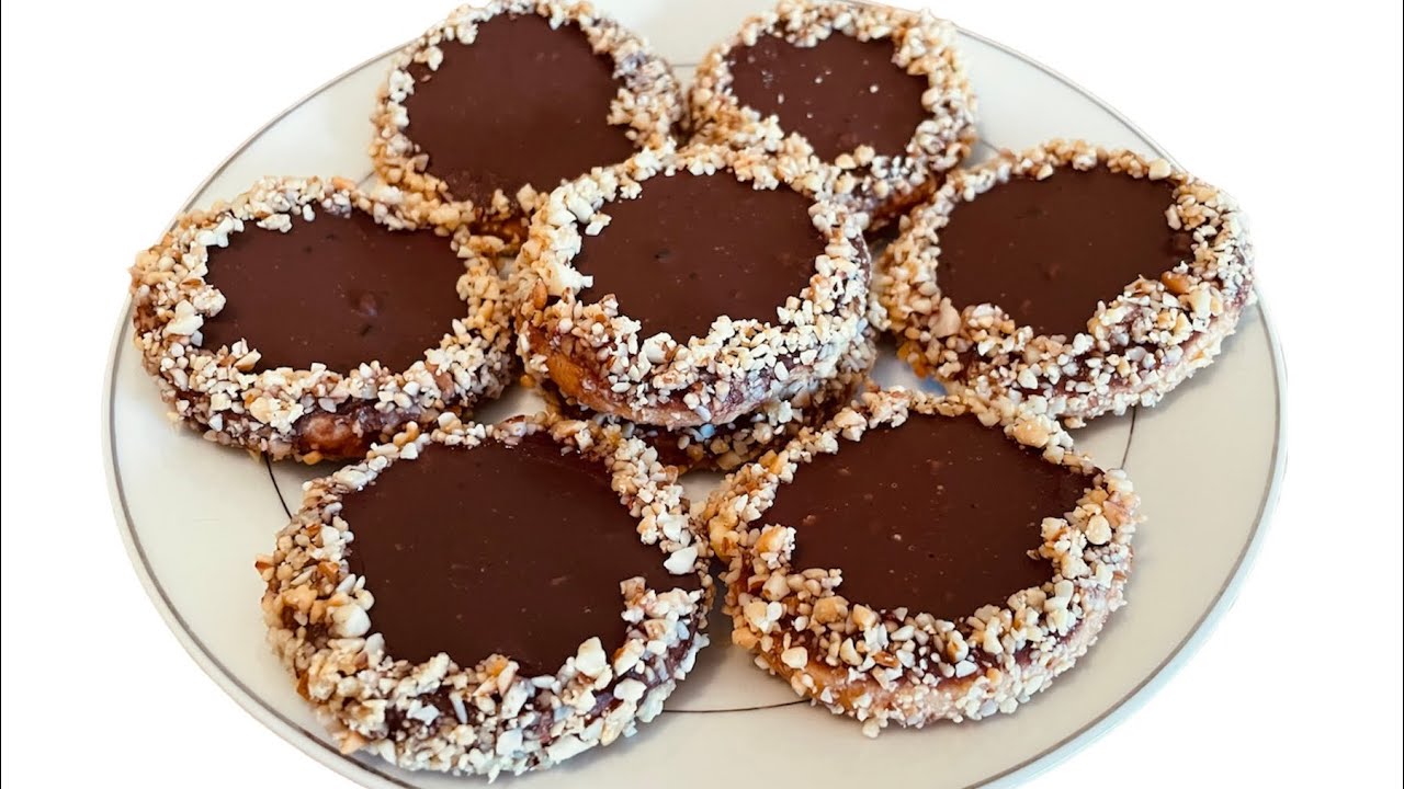 Biscuits Aux Cacahuètes et Au Chocolat
