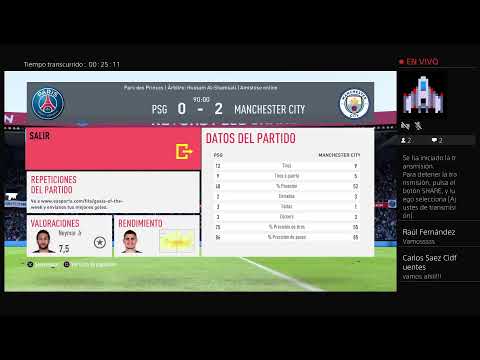 Transmisión de PS4 en directo de GregoPercu