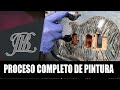 PROCESO DE PINTURA DE GUITARRAS CON ARGOM LUTHIER