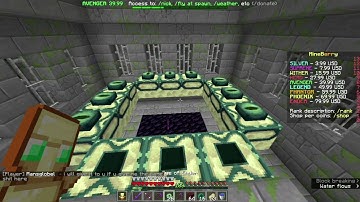 Mineberry chat reaction to the sound of the end portal