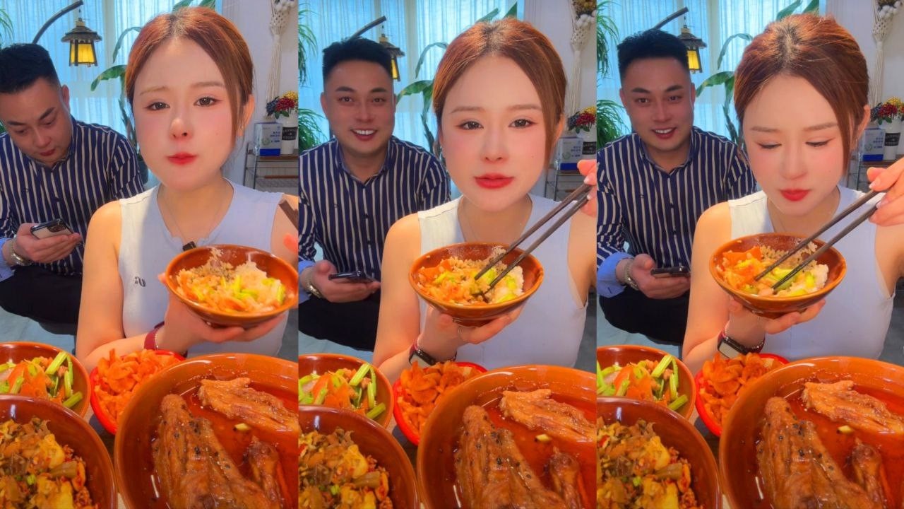 ASMR MUKBANG | Eating Spicy Chinese Street Food & Steamed BunsEating Sounds (EATING SHOW)