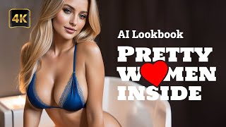 💦💝[4K] AI Lookbook Beauty Model Video - Spa Centre Retreat