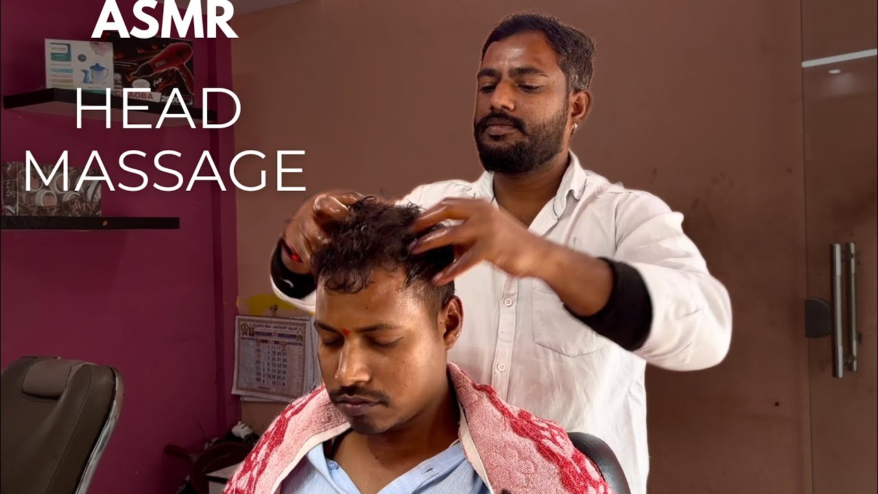 Ultimate ASMR Head Massage Experience in Mysore - YouTube