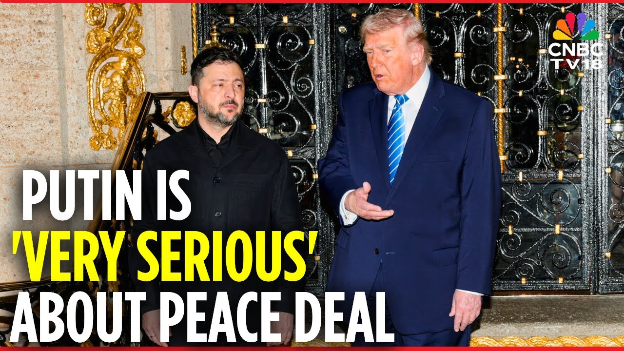 Donald Trump Meets Zelenskyy At Mar-a-Lago, Says Putin 'Very