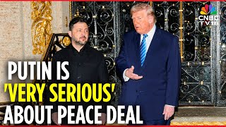 Donald Trump Meets Zelenskyy At Mar-a-Lago, Says Putin 'Very Serious' About Peace Deal