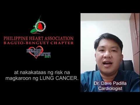 Delikado ba ang isang stick ng yosi per day?  | Dr Dave of PHA Baguio - Benguet Chapter answers