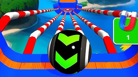 Sky Rolling Ball 3D Gameplay Speedrun All Levels 404- 416