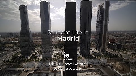 Inside IE University: Fiona’s Student Experience in Madrid