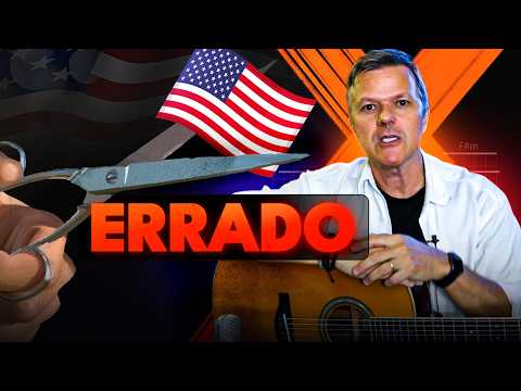 ? Aula de VIOLÃO e PIANO! O 'ERRO" ?? Americano no  CÓDIGO de CIFRAGEM: