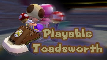 playable toadsworth in mkdd ft. blooper race v2.6