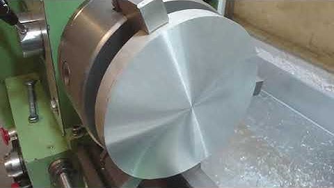 Machining a New Rotary Table Adapter Plate Homemade part 1