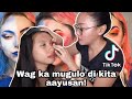 Copying Tiktok Makeupchallenge with My Sister! Laptrip nnman!