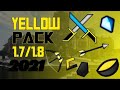 Yellow Pvp Pack / 1.7 1.8 Minecraft Texture Pack